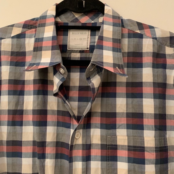 Billy Reid Plaid Button Down! - Picture 3 of 5